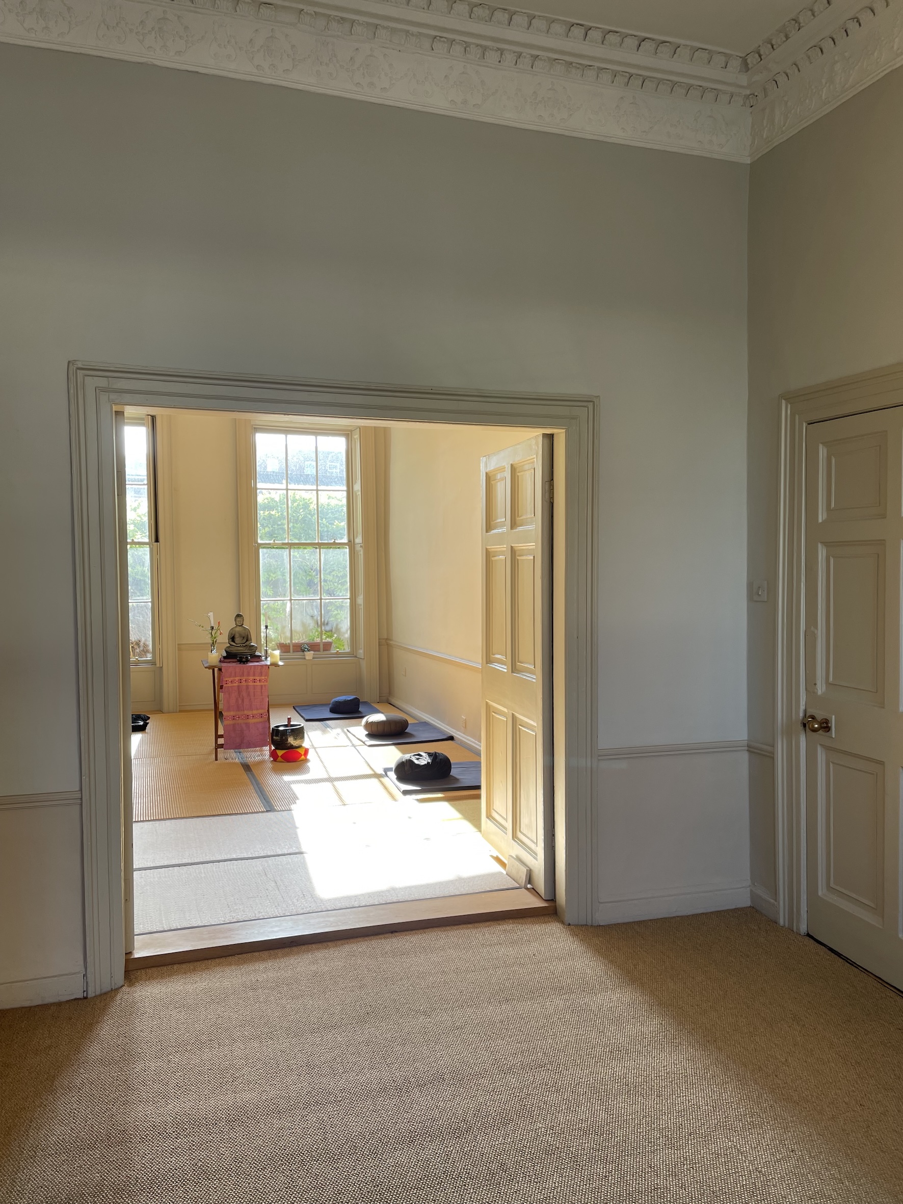 Earth+Sky Zen Zendo Interior